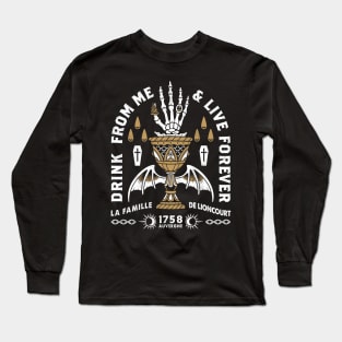 Drink From Me - Lestat Vampire Long Sleeve T-Shirt